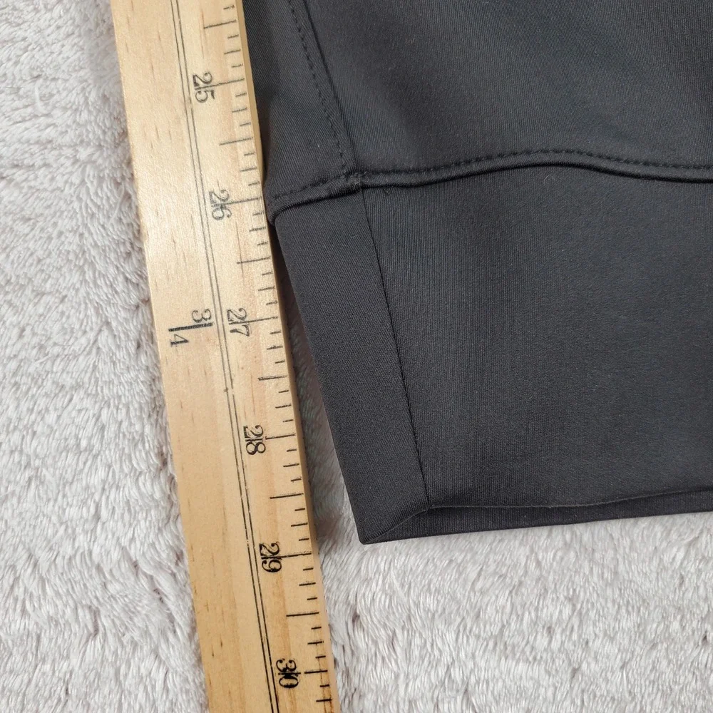 BYLT Premium Basics Womens Athletic Jogger Pants Black Size Large Zip Pockets